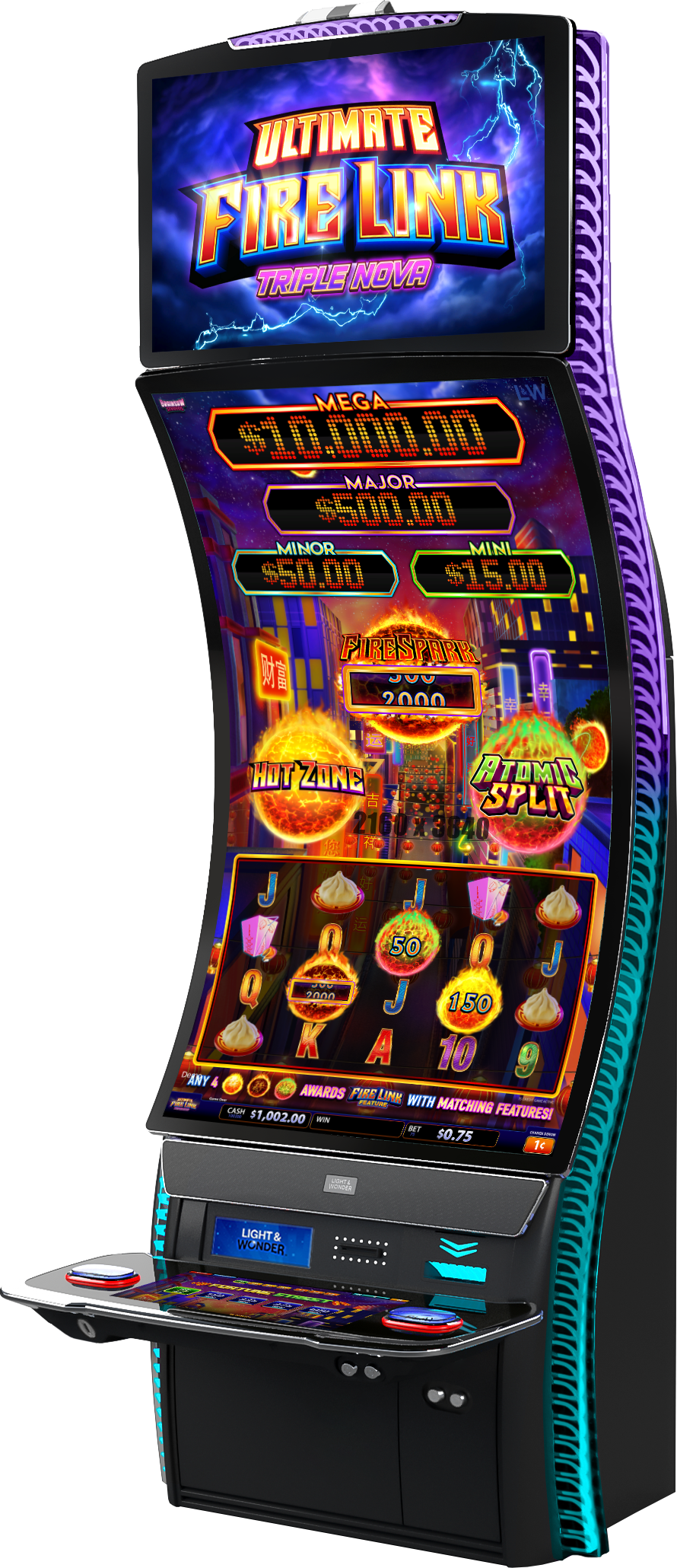 Ultimate Fire Link Triple Nova - Fortune Street Cabinet